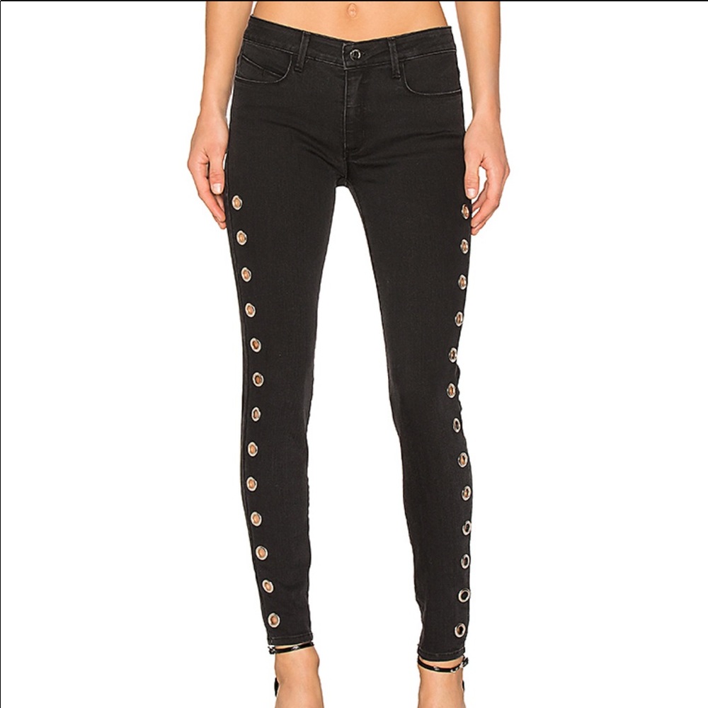 “The Wild One” black Skinny Jean